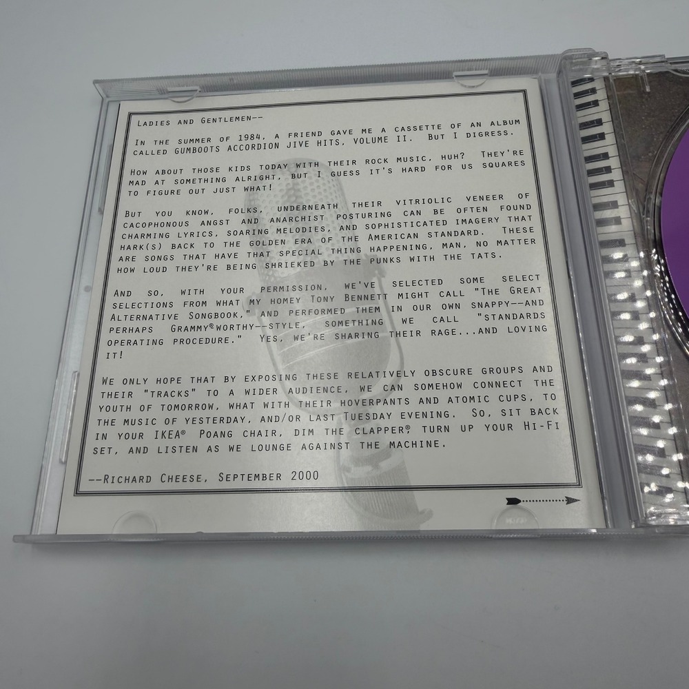 Richard Cheese Lounge Against The Machine CD 2000 Oglio Records OGL89121-2 - Picture 4 of 6